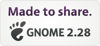 Made to share. Gnome 2.28 released!